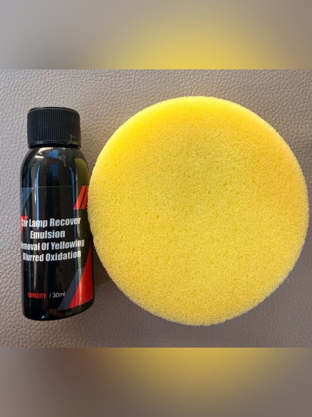 Car Lamp Recovery Emulsion Removal of Yellowing Blurred Oxidation